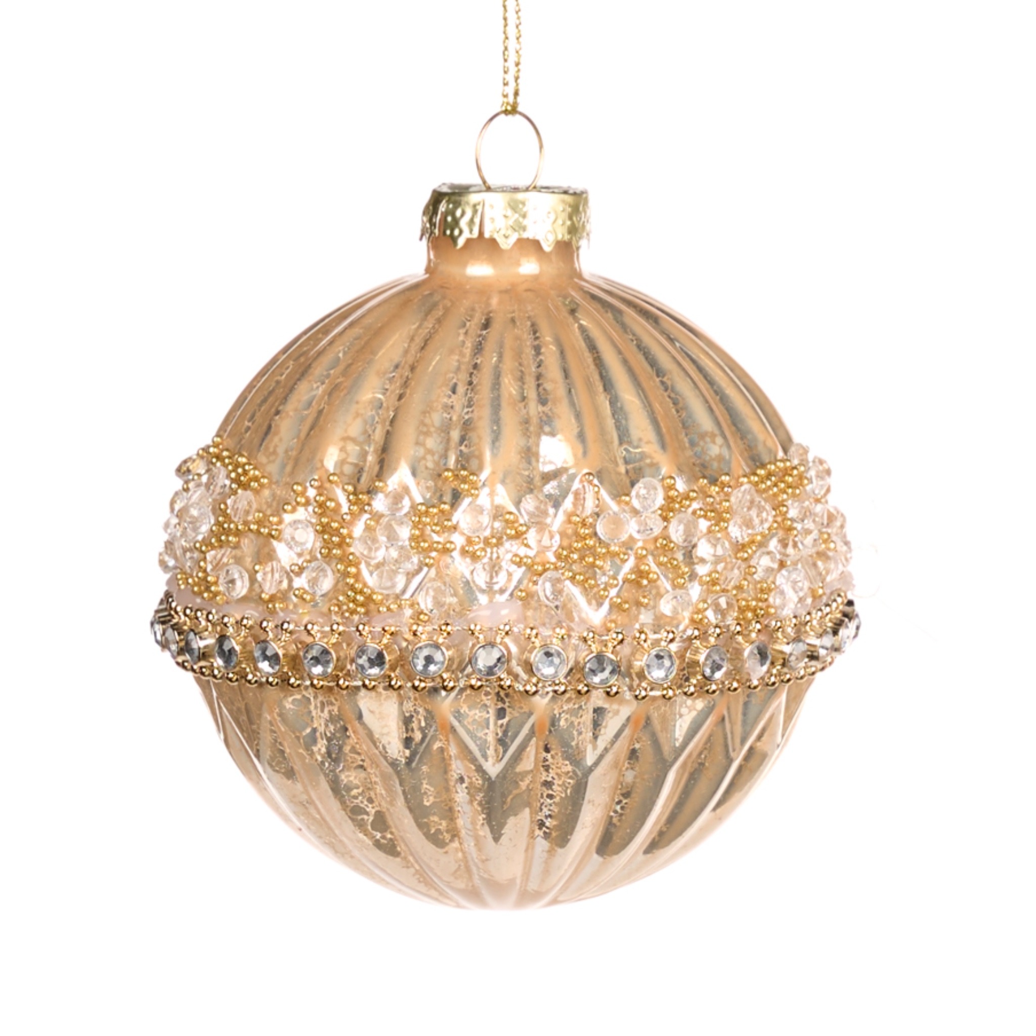 GOODWILL P 29210 Шар с драгоценным кольцом 8 см 