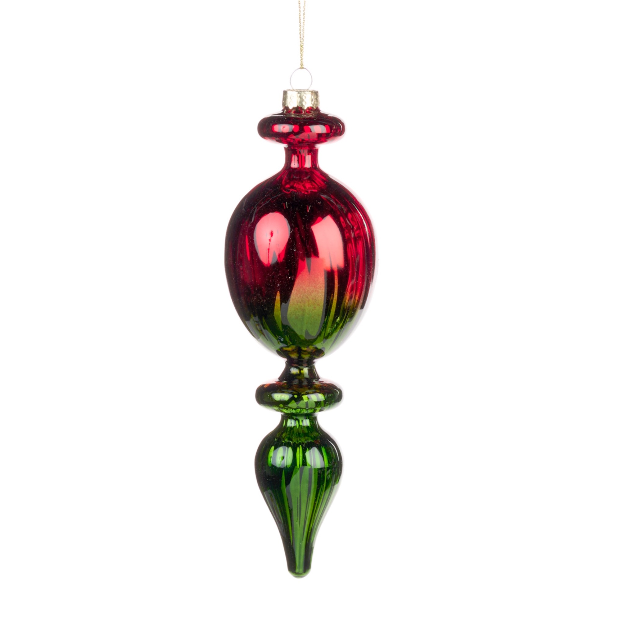 GOODWILL P 28328 Набор из 3х  Стеклянных фигур с градиентом 15/18/21 см